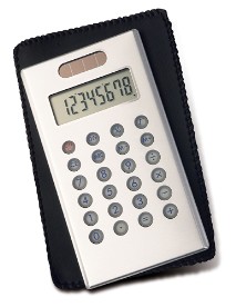 Calcolatrice in alluminio - SLG16058