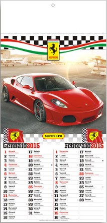 Calendario illustrato Ferrari - D42