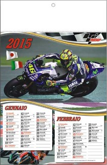 Calendario illustrato Moto GP - D39